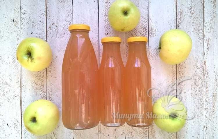 Фото-рецепт яблочного сока в домашних условиях на зиму