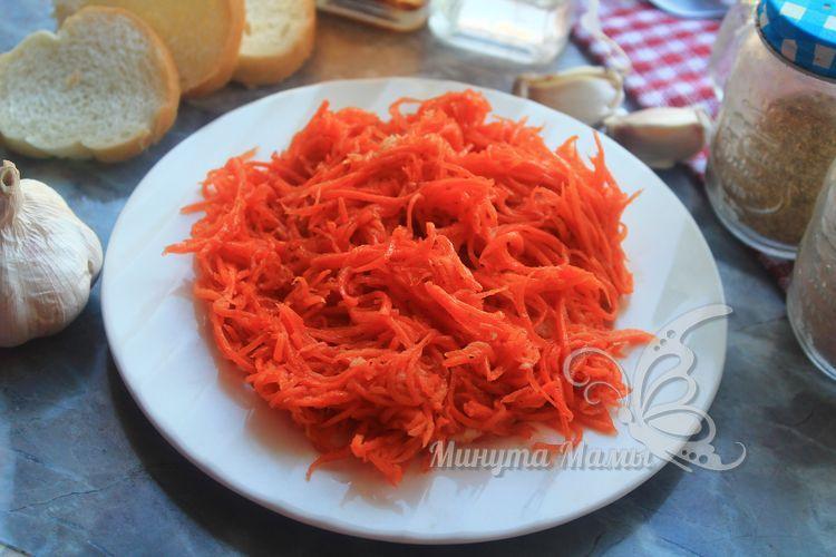 Морковь по-корейски - рецепт в домашних условиях быстро, с фото пошагово, без приправы