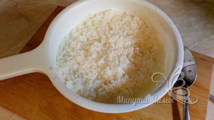 промыть рис