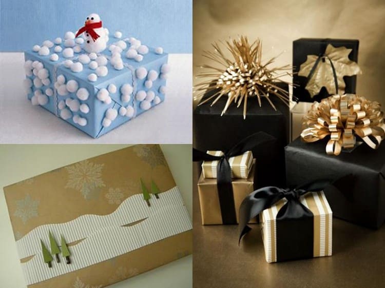 Как уложить подарок на подарочную бумагу и завернуть его в крафт-бумагу без использования коробки Как правильно использовать оберточную бумагу для упаковки подарка