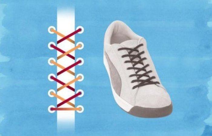 как зашнуровать кроссовки чтобы не завязывать шнурки 
