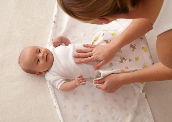 как пеленать младенца