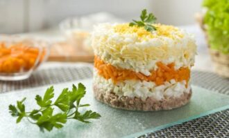 салат мимоза