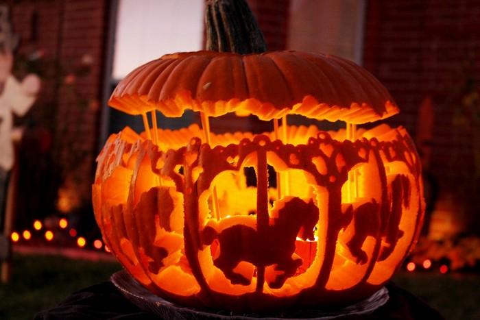 Другие интересные идеи декора хэллоуинской тыквы
