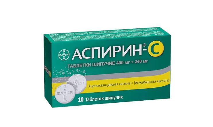 аспирин в таблетка