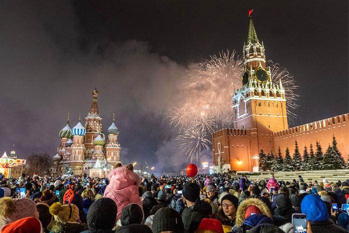 новый год на Красной площади
