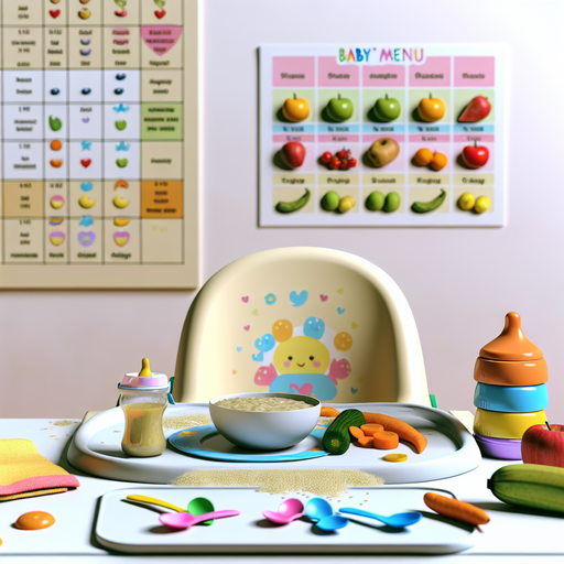 меню малыша