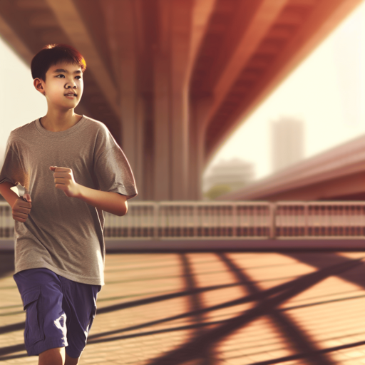 подростковый-бег