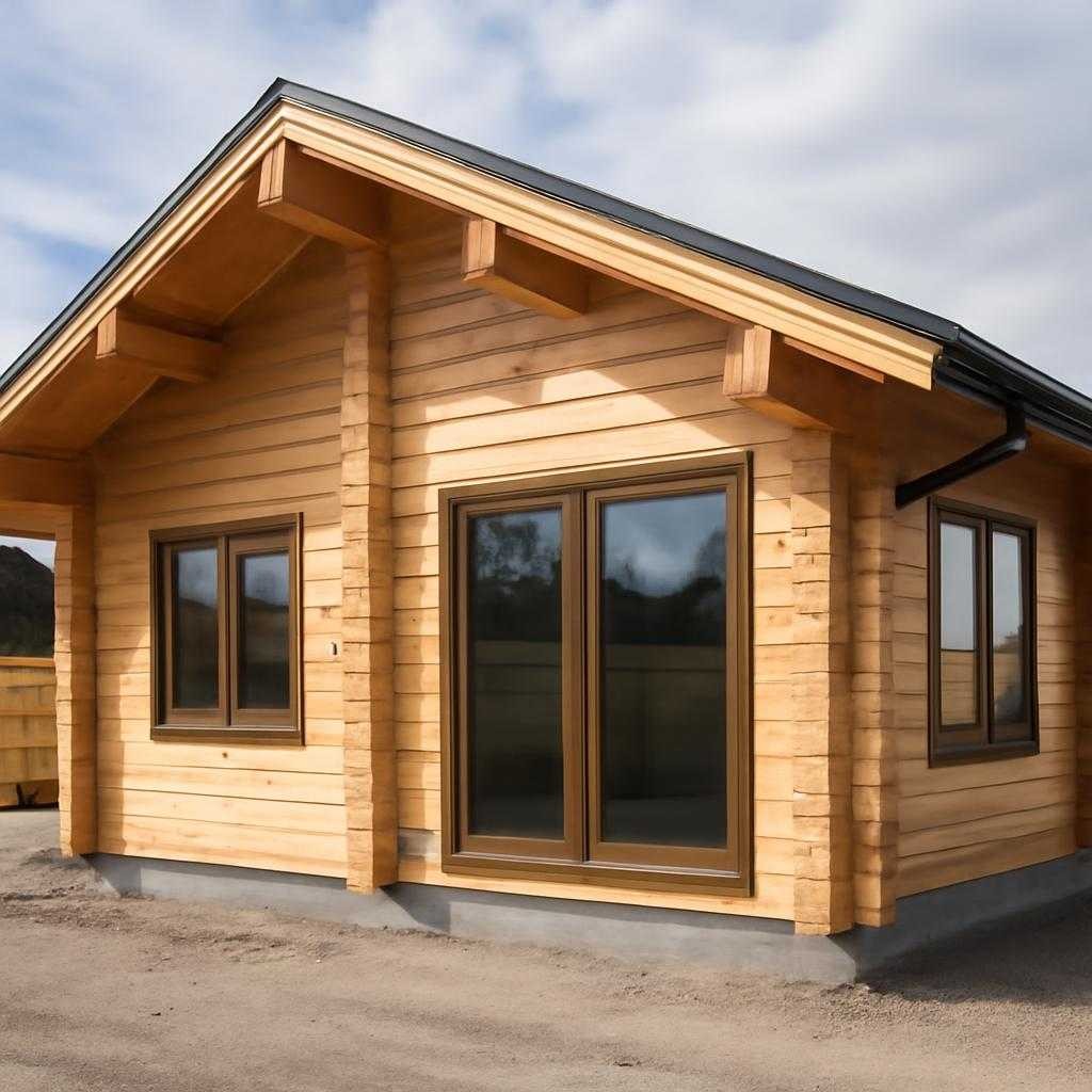 дом из клееного бруса с завода цена