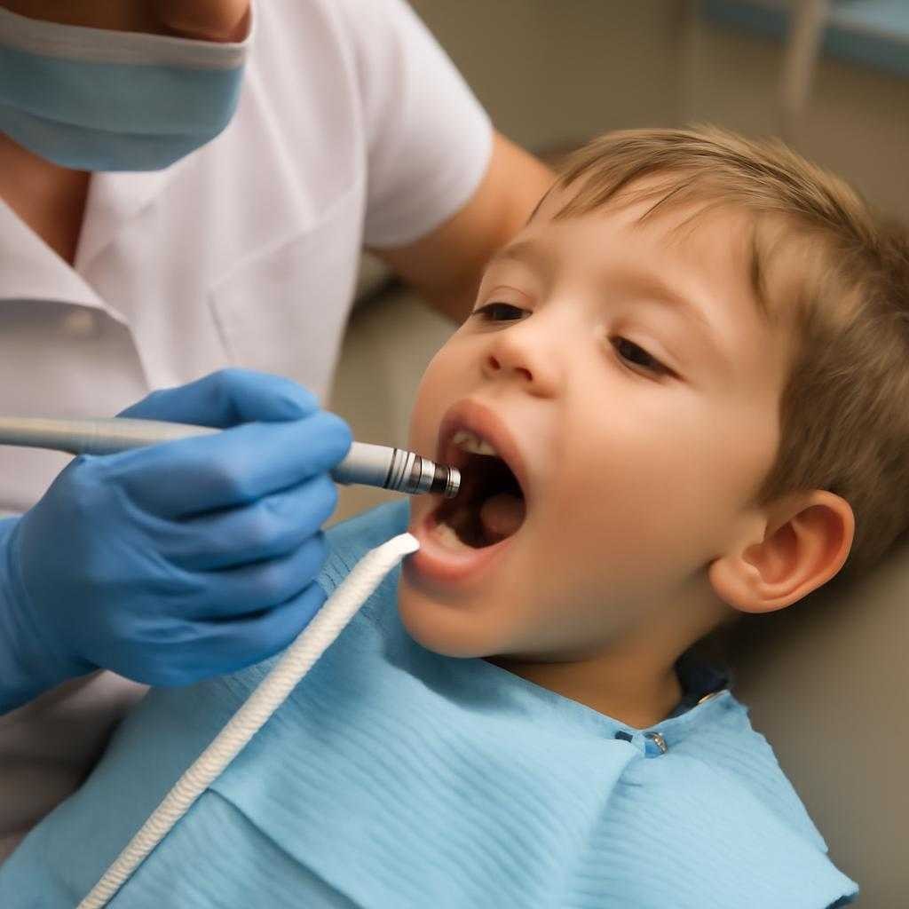 лечение кариеса молочных зубов