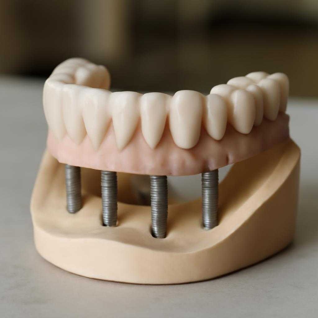 все на 4 имплантах