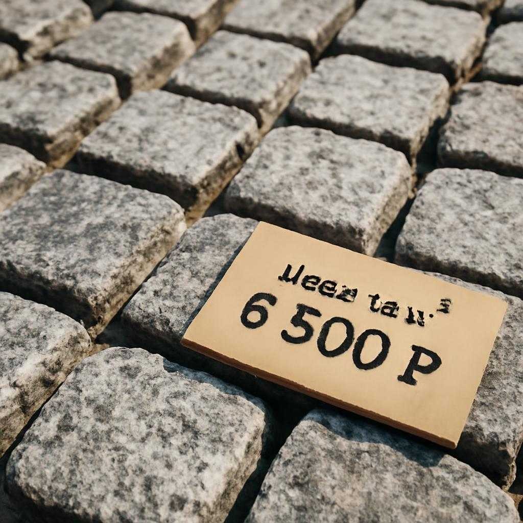 гранитная брусчатка цена за м2